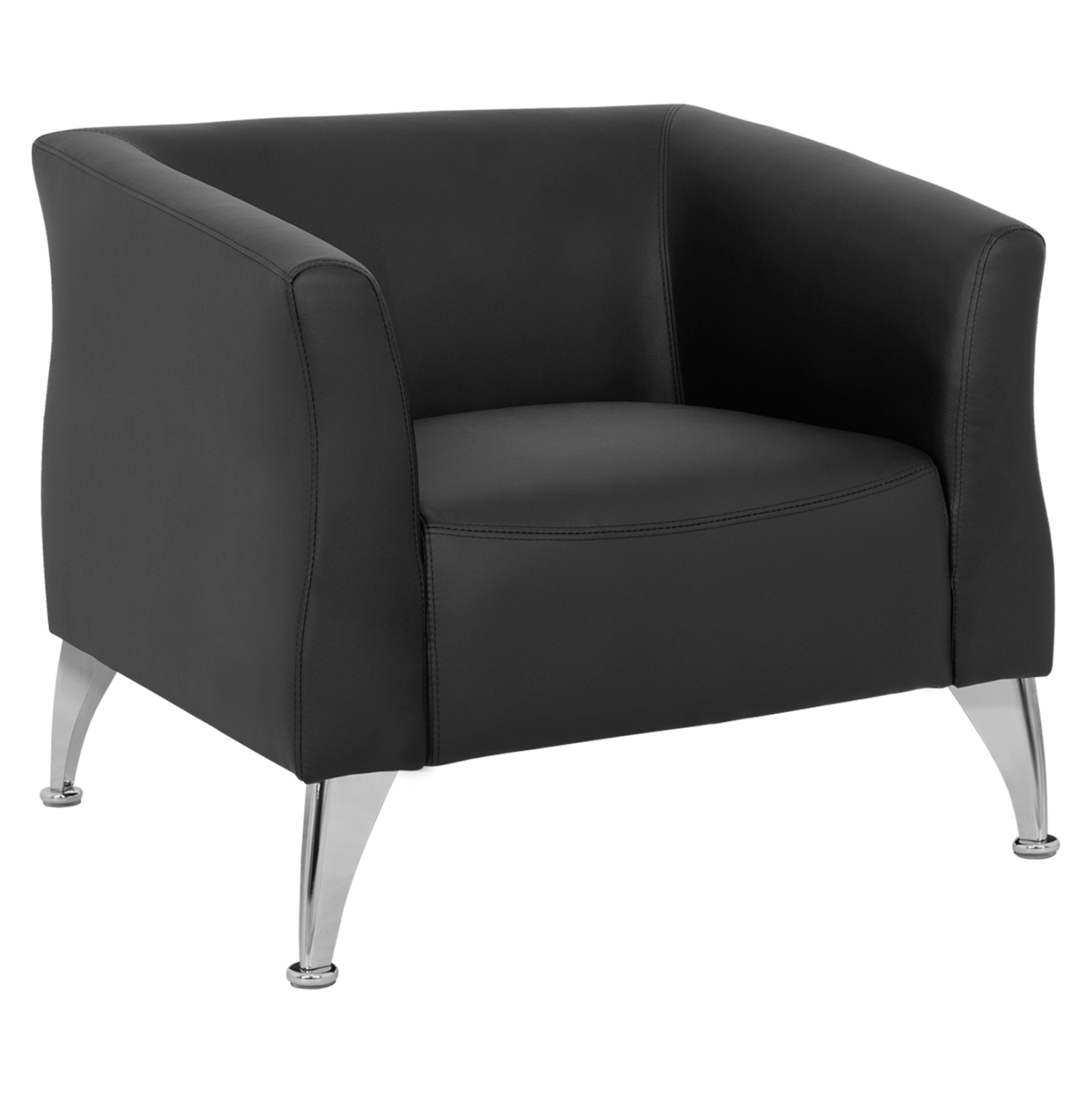 ΠΟΛΥΘΡΟΝΑ KIANA HM3122.11 ΜΕ ΜΑΥΡΟ PU 80x75x71 εκ.